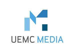 uemc media, tipografía uemc, tipografía logotipo universidad