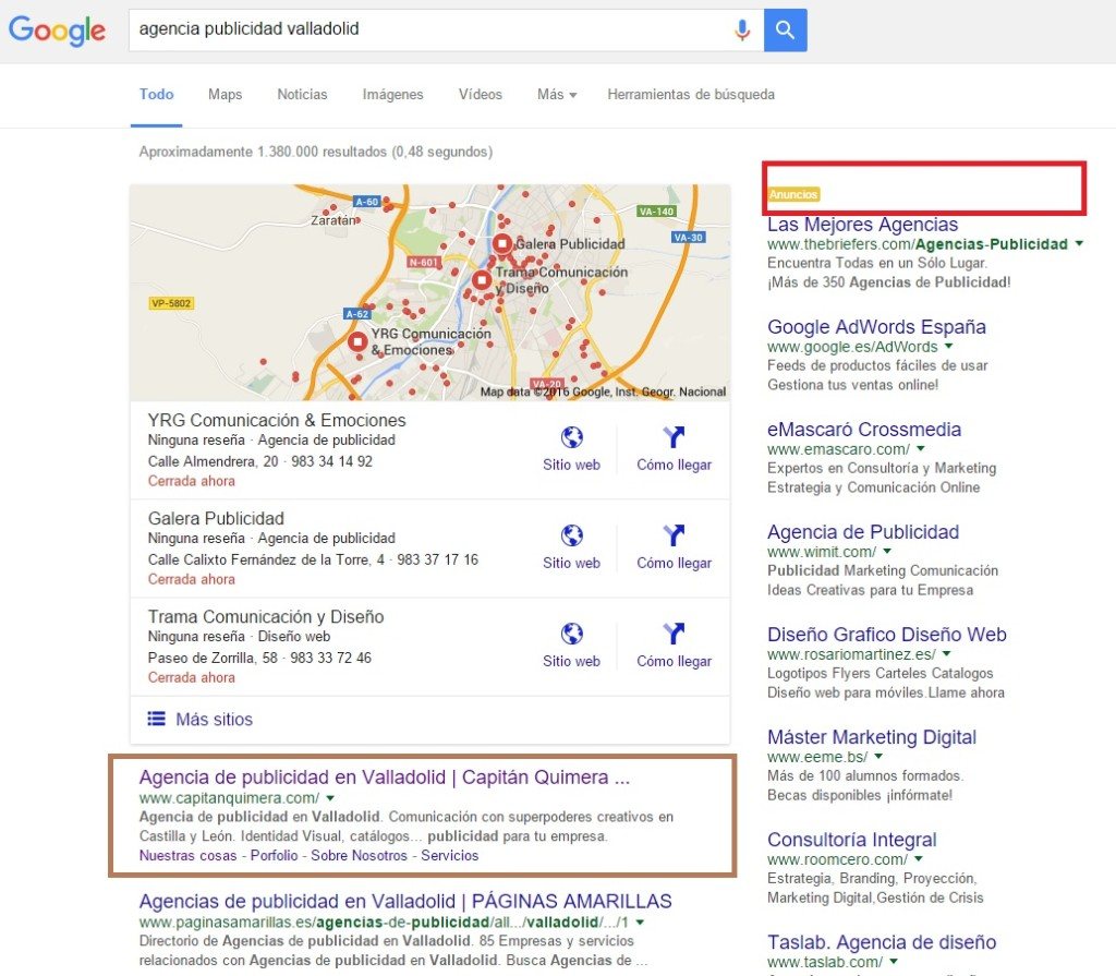 seo, sem, publicidad Google Ads, posicionamiento Google